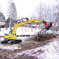 GT Erdbau Baumschere